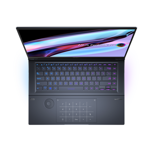 Zenbook Pro 16 X Oled U X7602 Product Photo 16 Number Pad Wrgb Light